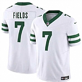 Men & Women & Youth New York Jets #7 Justin Fields White 2025 F.U.S.E. Vapor Untouchable Limited Stitched Jersey,baseball caps,new era cap wholesale,wholesale hats
